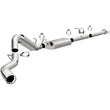 Load image into Gallery viewer, MagnaFlow 2022+ GM 2500/3500HD 6.6L Gas Single Passenger Side Rear Exit Cat-Back Exhaust - Main Product View