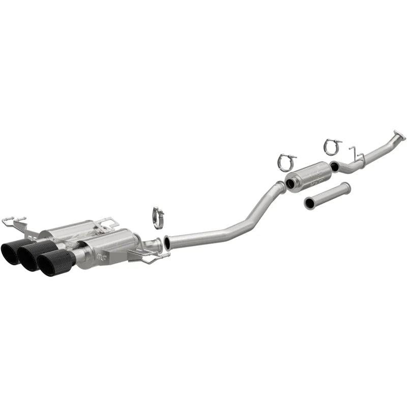 MagnaFlow 2023+ Honda Civic Type R SPEQ Series Cat-Back Perf Exhaust System w/ CF Tips - Main Product View