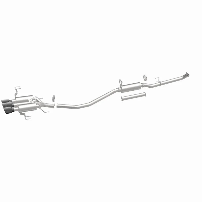 MagnaFlow 2023+ Honda Civic Type R SPEQ Series Cat-Back Perf Exhaust System w/ CF Tips - Back View