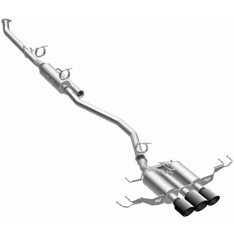 MagnaFlow 2023+ Honda Civic Type R SPEQ Series Cat-Back Perf Exhaust System w/ CF Tips - Additional View 10