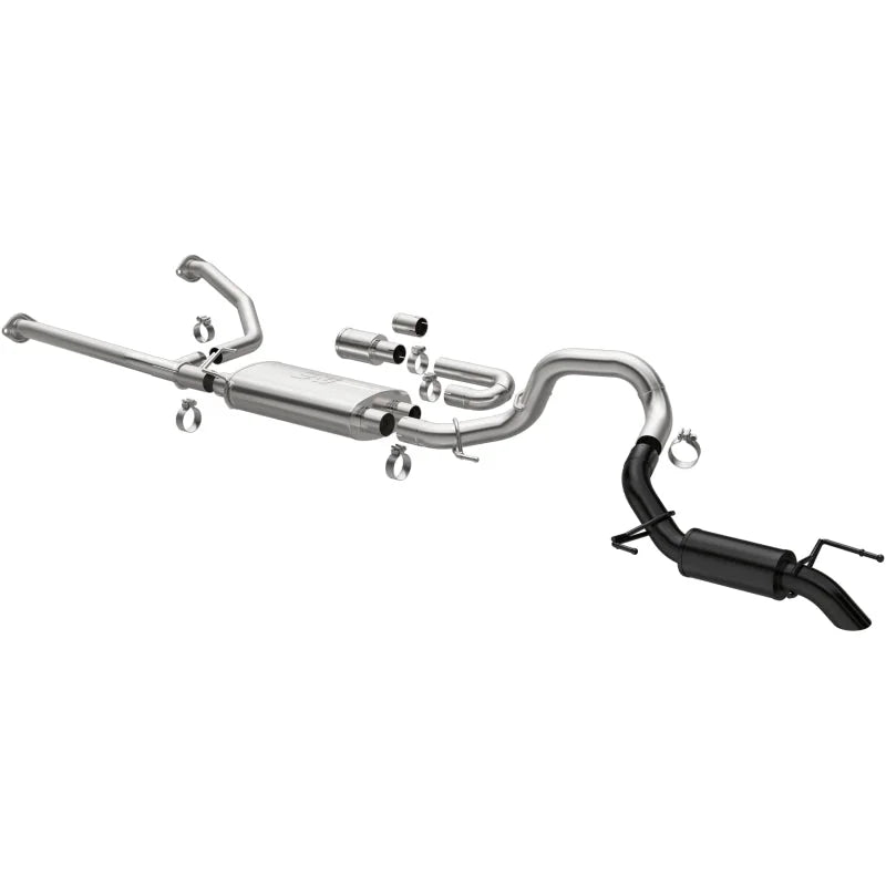 MagnaFlow 2023 Toyota Sequoia Overland Series Black Axle-Back Exhaust - Main Product View