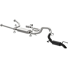 Load image into Gallery viewer, MagnaFlow 2023 Toyota Sequoia Overland Series Black Axle-Back Exhaust - Main Product View