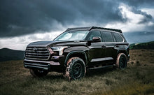 Load image into Gallery viewer, MagnaFlow 2023 Toyota Sequoia Overland Series Black Axle-Back Exhaust - Side View