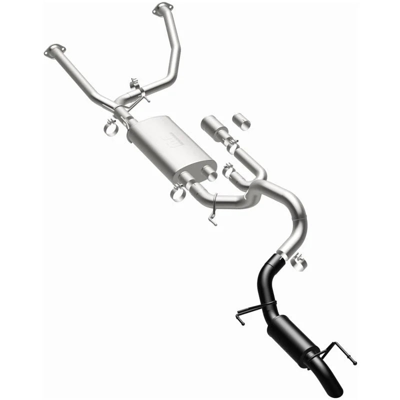 MagnaFlow 2023 Toyota Sequoia Overland Series Black Axle-Back Exhaust - Additional View 12