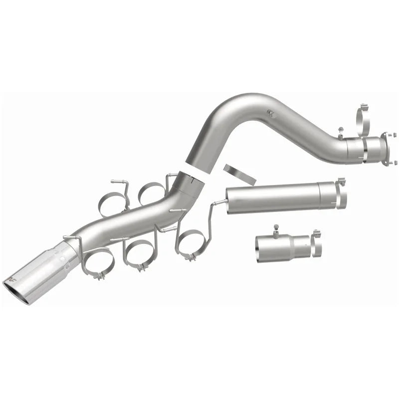 MagnaFlow 2024+ Chevy Silverado 2500HD/3500HD Pro Series Filter-Back Performance Exhaust - Back View