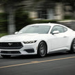 Load image into Gallery viewer, MagnaFlow 2024 Ford Mustang EcoBoost 2.3L Competition Series Cat-Back Exhaust System - Installation View