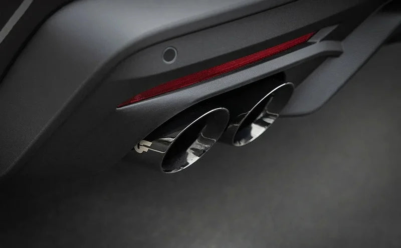 MagnaFlow 2024 Ford Mustang Ecoboost 2.3L Competition Series Cat-Back Performance Exhaust System - Back View