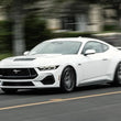 Load image into Gallery viewer, MagnaFlow 2024 Ford Mustang GT 5.0L D-Fit w/o Muffler Performance Exhaust - Installation View
