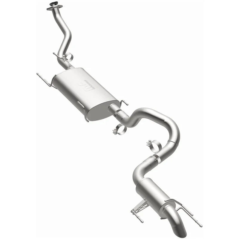 MagnaFlow 2025+ Toyota 4Runner Overland Series Cat-Back Exhaust System - Installation View