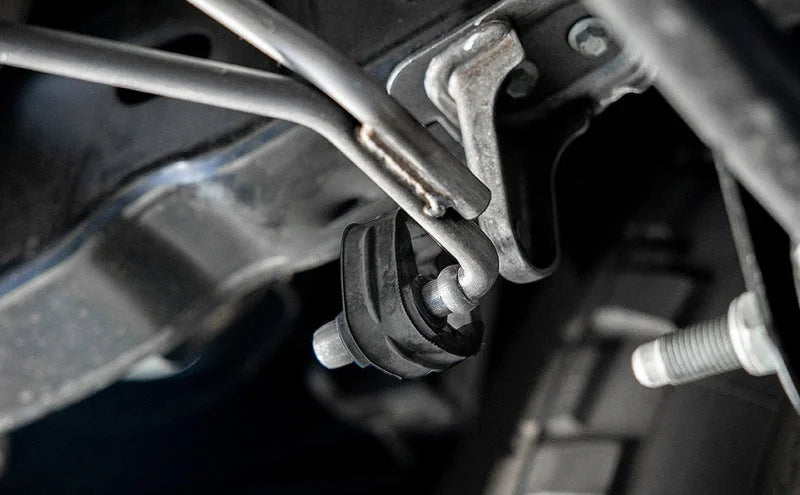 MagnaFlow 21-23 Ford Bronco 2.3L / 2.7L D-Fit Rear Muffler Delete - Back View