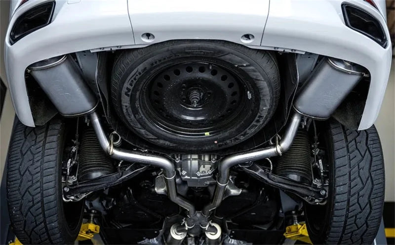 MagnaFlow 21-23 Jeep Grand Cherokee L NEO Cat-Back Exhaust - Side View