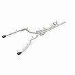 Load image into Gallery viewer, MagnaFlow 21-24 RAM 1500 TRX SPEQ Series Cat-Back Performance Exhaust System w/ Black Chrome Tips - Side View