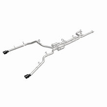 Load image into Gallery viewer, MagnaFlow 21-24 RAM 1500 TRX SPEQ Series Cat-Back Performance Exhaust System w/ Black Chrome Tips - Side View