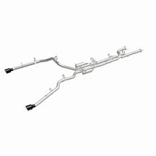 Load image into Gallery viewer, MagnaFlow 21-24 RAM 1500 TRX SPEQ Series Cat-Back Performance Exhaust System w/ Black Chrome Tips - Back View