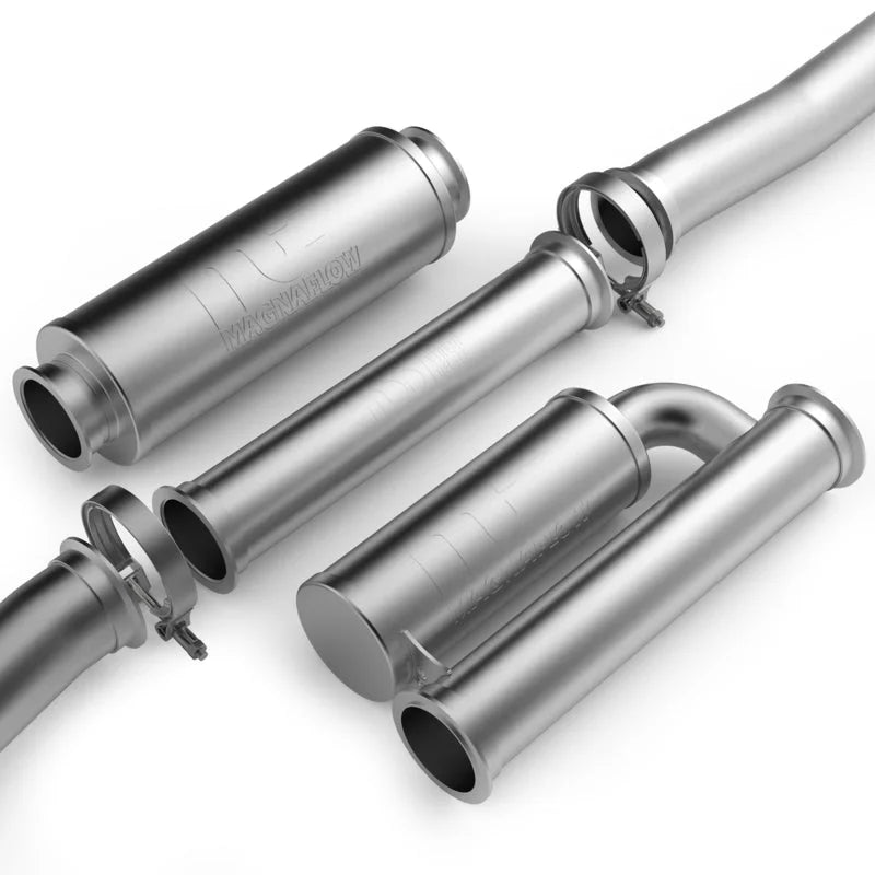 MagnaFlow 21-24 RAM 1500 TRX SPEQ Series Cat-Back Performance Exhaust System w/ Black Chrome Tips - Additional View 12