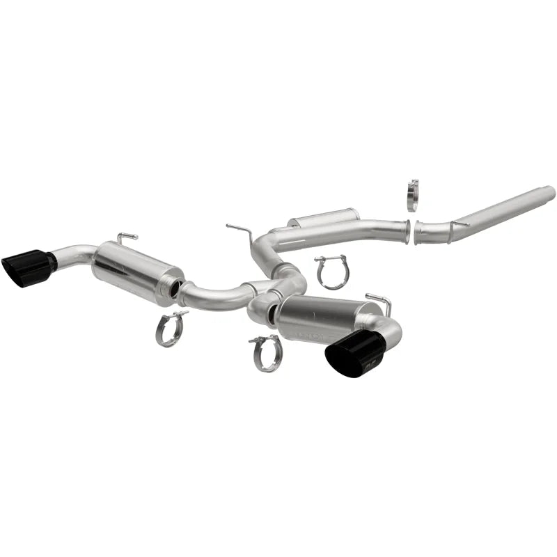 MagnaFlow 22-23 VW GTI NEO Cat-Back Exhaust Black Chrome - Main Product View