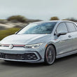 Load image into Gallery viewer, MagnaFlow 22-23 VW GTI NEO Cat-Back Exhaust Black Chrome - Back View