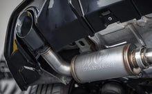 Load image into Gallery viewer, MagnaFlow 22-23 VW GTI NEO Cat-Back Exhaust Black Chrome - Installation View