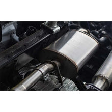 Load image into Gallery viewer, MagnaFlow 22+ Toyota Tundra Street Series 3in Single Straight Driver Side Rear Cat-Back Exhaust - Side View