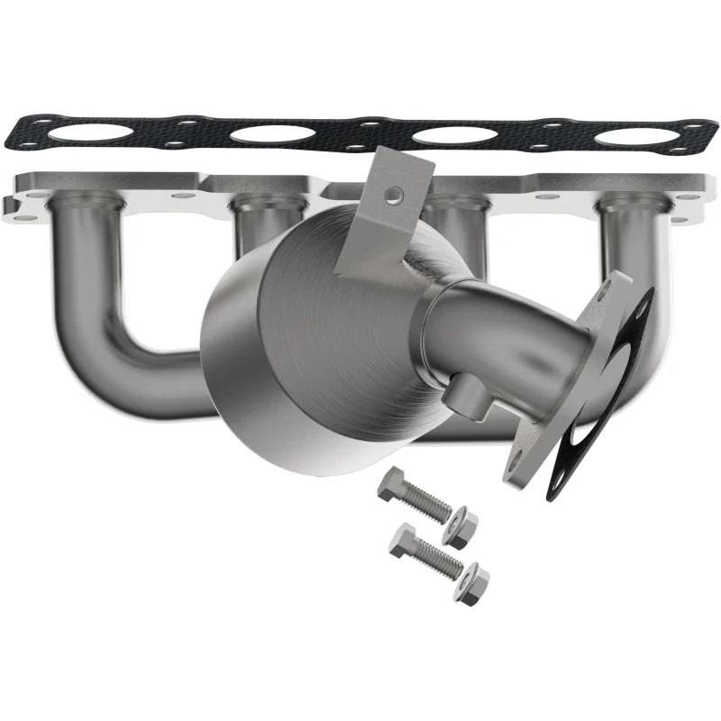 MagnaFlow 2.4L Direct Fit Catalytic Converter fits 2014 Hyundai Sonata Gls / 2015 Kia Optima EX - Side View