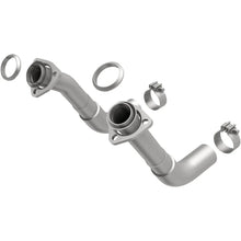 Load image into Gallery viewer, MagnaFlow 66-72 Chevy C10 Pickup V8 2-Piece Front Exhuast Pipe Kit (2in Tubing/Clamps/Inlet Flanges) - Main Product View
