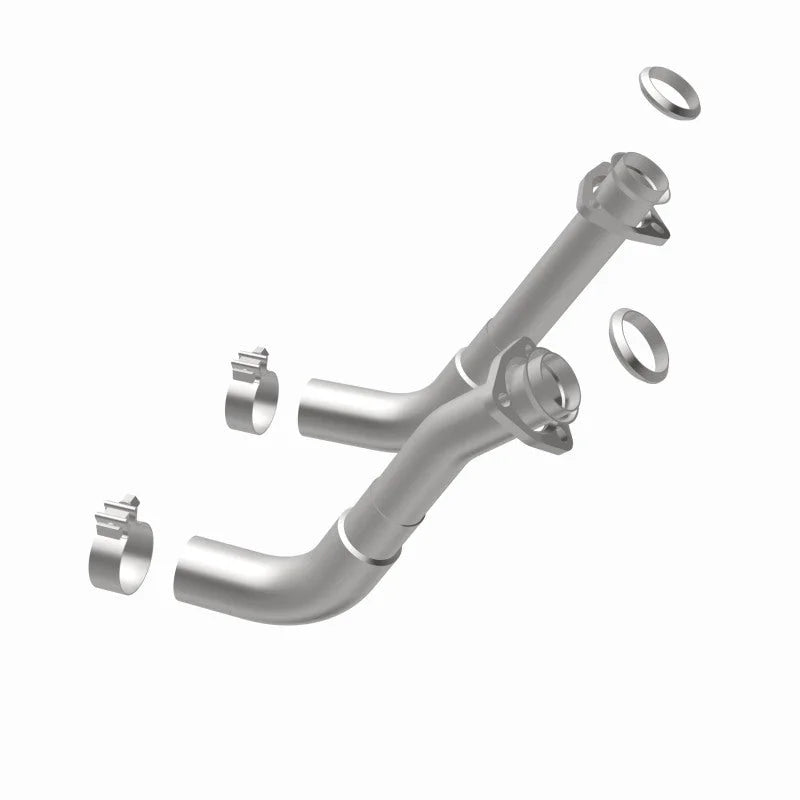 MagnaFlow 66-72 Chevy C10 Pickup V8 2-Piece Front Exhuast Pipe Kit (2in Tubing/Clamps/Inlet Flanges) - Additional View 7