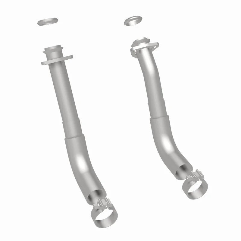MagnaFlow 66-72 Chevy C10 Pickup V8 2-Piece Front Exhuast Pipe Kit (2in Tubing/Clamps/Inlet Flanges) - Additional View 8