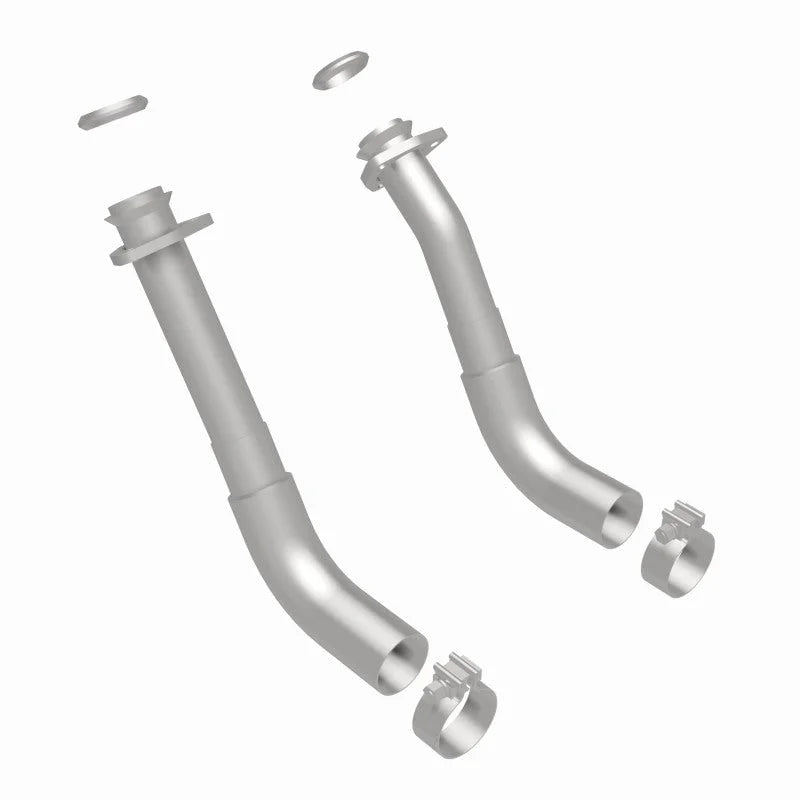 MagnaFlow 66-72 Chevy C10 Pickup V8 2-Piece Front Exhuast Pipe Kit (2in Tubing/Clamps/Inlet Flanges) - Additional View 9