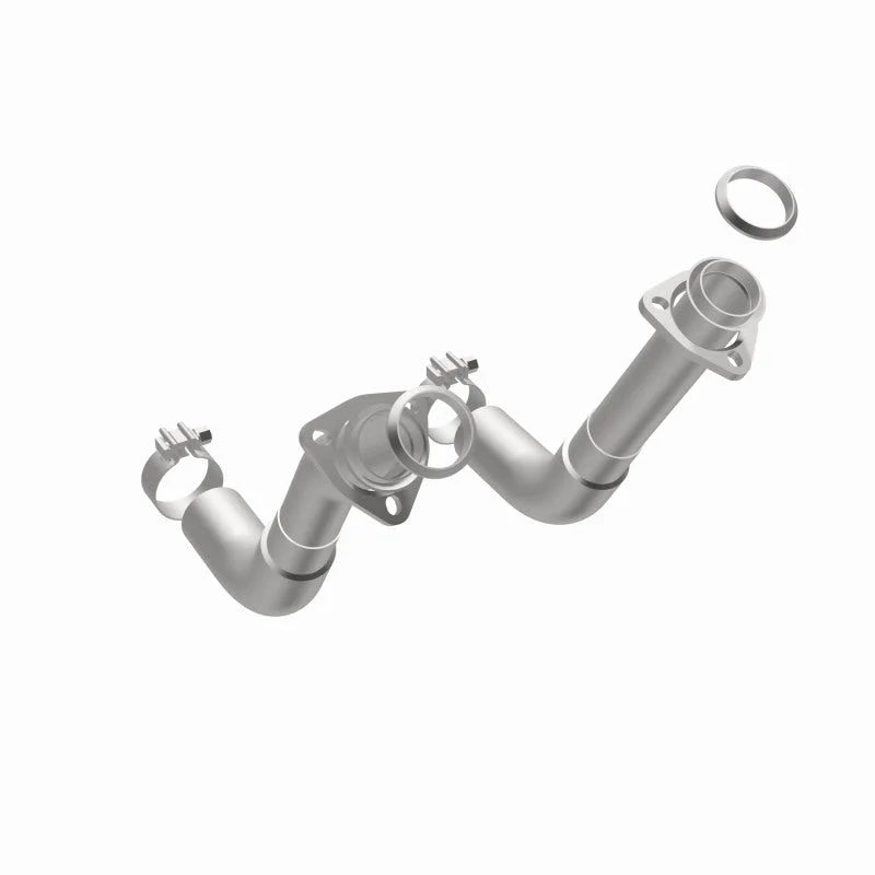MagnaFlow 66-72 Chevy C10 Pickup V8 2-Piece Front Exhuast Pipe Kit (2in Tubing/Clamps/Inlet Flanges) - Additional View 10