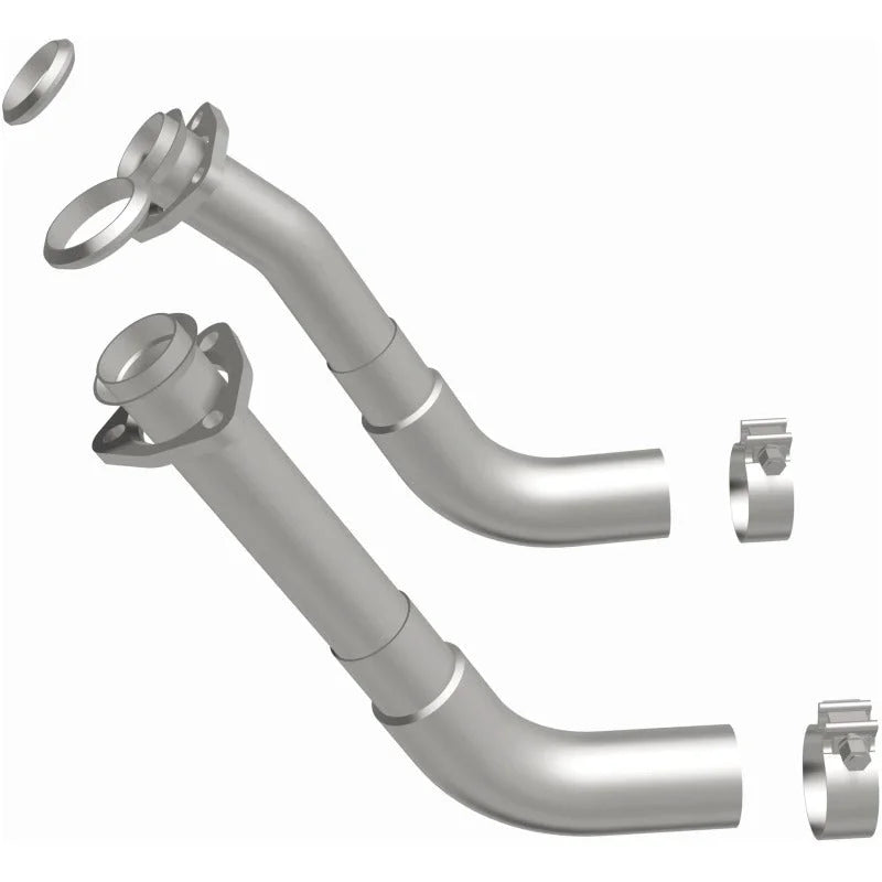 MagnaFlow 66-72 Chevy C10 Pickup V8 2-Piece Front Exhuast Pipe Kit (2in Tubing/Clamps/Inlet Flanges) - Additional View 15