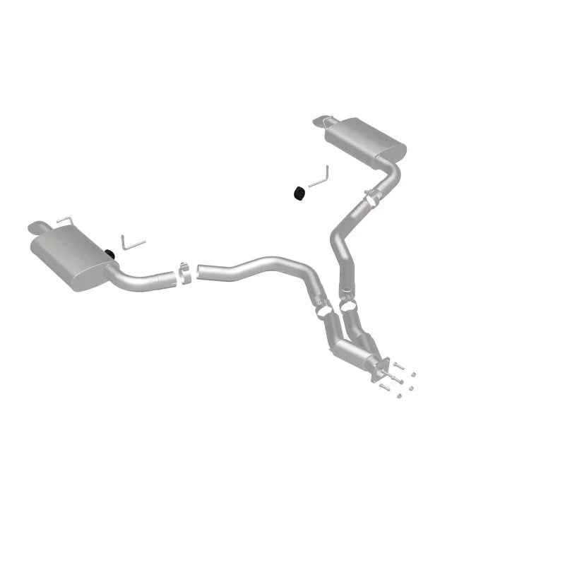 MagnaFlow 75-79 Chevy Corvette V8 5.7L Dual Split Rear Exit Stainless Cat-Back Perf Exhaust - Additional View 11