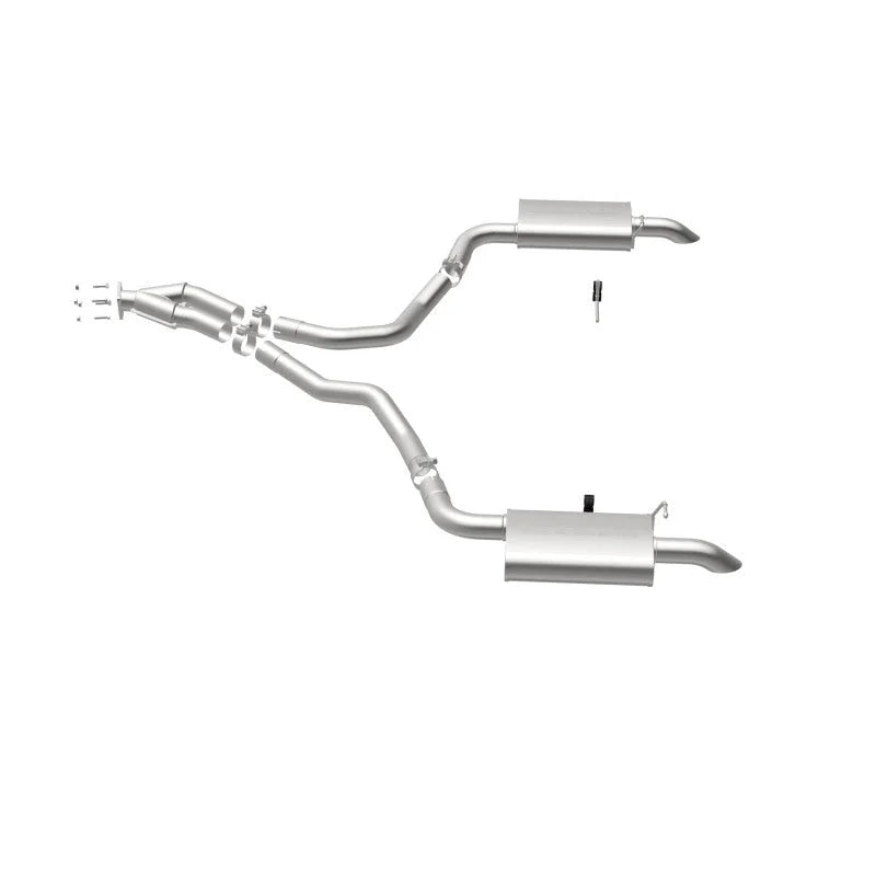 MagnaFlow 75-79 Chevy Corvette V8 5.7L Dual Split Rear Exit Stainless Cat-Back Perf Exhaust - Additional View 12
