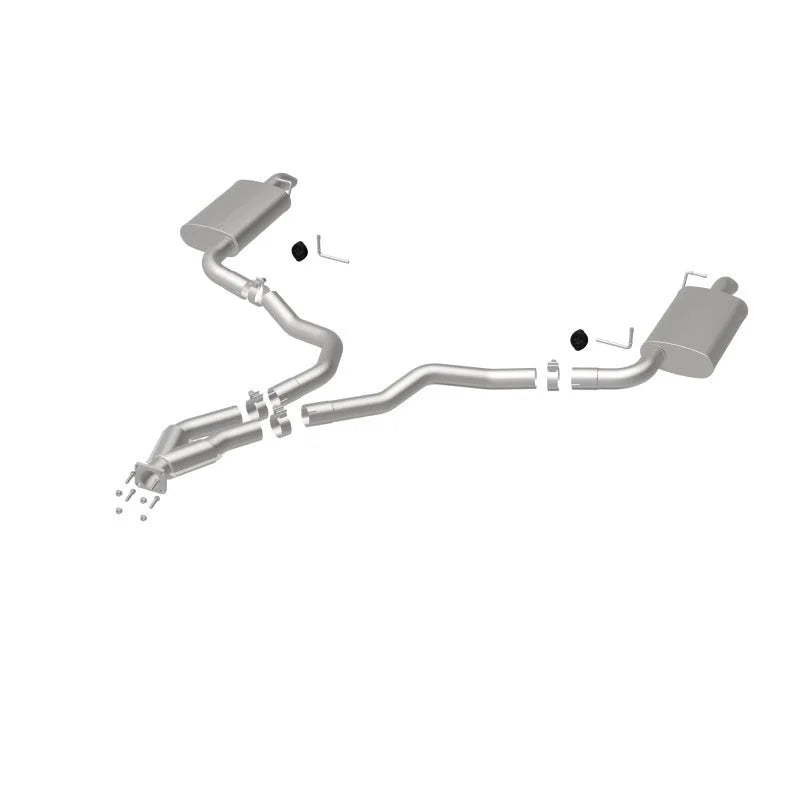 MagnaFlow 75-79 Chevy Corvette V8 5.7L Dual Split Rear Exit Stainless Cat-Back Perf Exhaust - Additional View 14