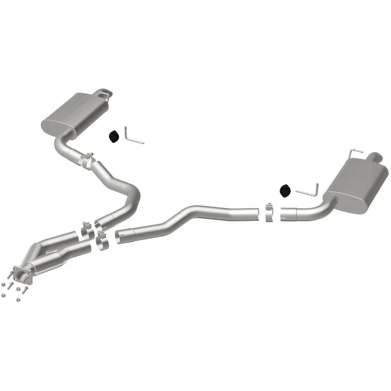 MagnaFlow 75-79 Chevy Corvette V8 5.7L Dual Split Rear Exit Stainless Cat-Back Perf Exhaust - Additional View 15
