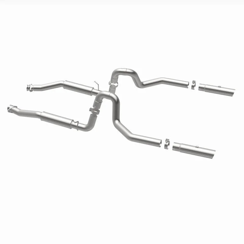 MagnaFlow 99-04 Mustang Mach 1 V8 4.6L Dual Split Rear Exit Stainless Cat-Back Performance Exhaust - Additional View 13