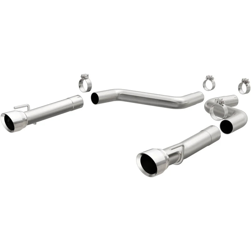 MagnaFlow Axle-Back 15-16 Dodge Charger 6.2/6.4L V8 Race Series SS Dual Tip Dual Rear Split Exit - Main Product View