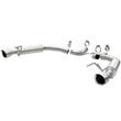 Load image into Gallery viewer, MagnaFlow Axle Back, SS, 2.5in, Competition, Dual Split Polish 4.5in Tip 2015 Ford Mustang Ecoboost - Main Product View