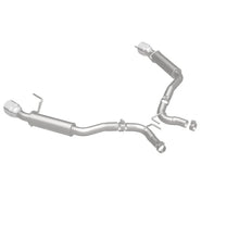 Load image into Gallery viewer, MagnaFlow Axle Back, SS, 2.5in, Competition, Dual Split Polish 4.5in Tip 2015 Ford Mustang Ecoboost - Additional View 8