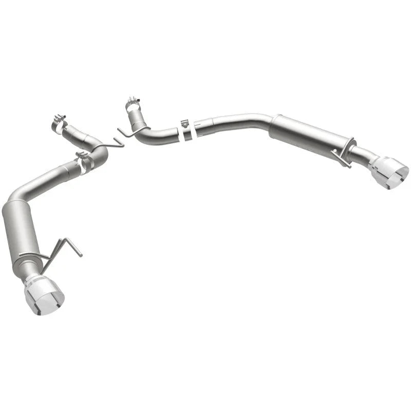 MagnaFlow Axle Back, SS, 2.5in, Competition, Dual Split Polish 4.5in Tip 2015 Ford Mustang Ecoboost - Additional View 13