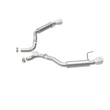 Load image into Gallery viewer, MagnaFlow Axle Back, SS, 2.5in, Competition, Dual Split Polish 4.5in Tip 2015 Ford Mustang Ecoboost - Additional View 15