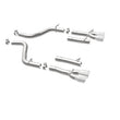 Load image into Gallery viewer, MagnaFlow Axle-Back, SS, 2.5in, Quad Split Rear 3.5in Tip 2015 Dodge Challenger 3.6L V6 - Additional View 8