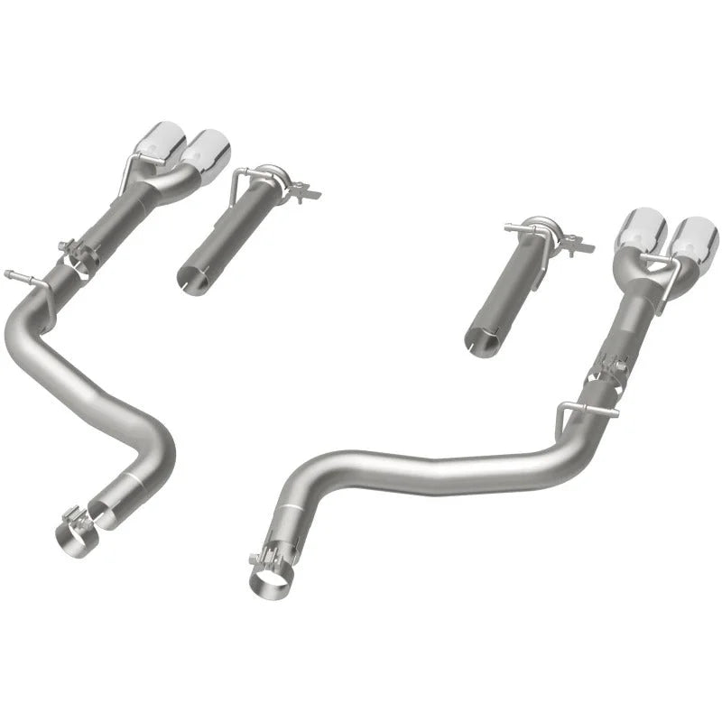 MagnaFlow Axle-Back, SS, 2.5in, Quad Split Rear 3.5in Tip 2015 Dodge Challenger R/T 5.7L - Additional View 7