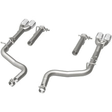 Load image into Gallery viewer, MagnaFlow Axle-Back, SS, 2.5in, Quad Split Rear 3.5in Tip 2015 Dodge Challenger R/T 5.7L - Additional View 7
