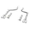 Load image into Gallery viewer, MagnaFlow Axle-Back, SS, 2.5in, Quad Split Rear 3.5in Tip 2015 Dodge Challenger R/T 5.7L - Additional View 11