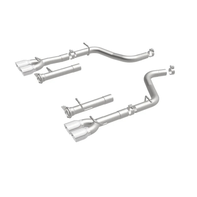 MagnaFlow Axle-Back, SS, 2.5in, Quad Split Rear 3.5in Tip 2015 Dodge Challenger R/T 5.7L - Additional View 13