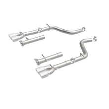 Load image into Gallery viewer, MagnaFlow Axle-Back, SS, 2.5in, Quad Split Rear 3.5in Tip 2015 Dodge Challenger R/T 5.7L - Additional View 13