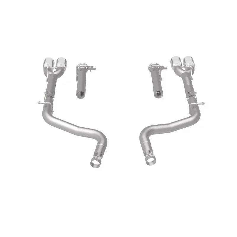 MagnaFlow Axle-Back, SS, 2.5in, Quad Split Rear 3.5in Tip 2015 Dodge Challenger R/T 5.7L - Additional View 14