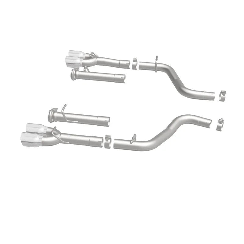 MagnaFlow Axle-Back, SS, 2.5in, Quad Split Rear 3.5in Tip 2015 Dodge Challenger R/T 5.7L - Additional View 15