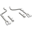 Load image into Gallery viewer, MagnaFlow Axle-Back, SS, 2.5in, Quad Split Rear 3.5in Tip 2015 Dodge Challenger R/T 5.7L - Additional View 16