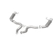 Load image into Gallery viewer, MagnaFlow Axle Back, SS, 3in, Competition, Dual Split Polished 4.5in Tip 2015 Ford Mustang GT V8 5.0 - Additional View 8